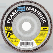 Pearl Abrasive T27 Aluminum Oxide Classic Maxidisc Flapdisc 10ct Case