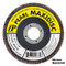Pearl Abrasive T-27 Aluminum Oxide Premium Maxidisc Flapdisc 10ct Case A40, A60, A80, A100 or A120 Grit 5 x 7/8 MAX5060, MAX5080, MAX5100, MAX5120