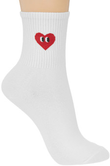 Heart Eyes Crew Socks