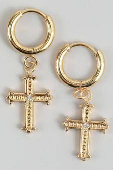 Dainty Lavish Cross Huggies