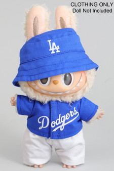 Dodgers Bucket Hat Labubu Outfit Only