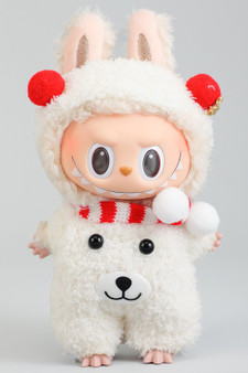 Adorable Furry Polar Bear Outfit With Hat