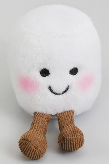 Cute Marshmallow Bag Charm Keychain