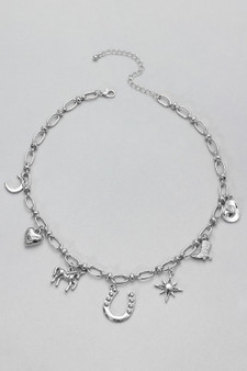 Seven Western Charm Chain Necklace