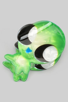 Baby Marbled Acrylic Alien Hair Clip
