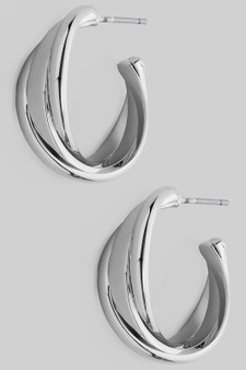 Triple Weave Hoops