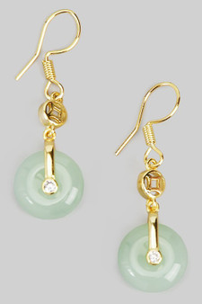 Spinner Stone Drop Earrings