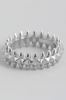 Super Spiky Brass Ring