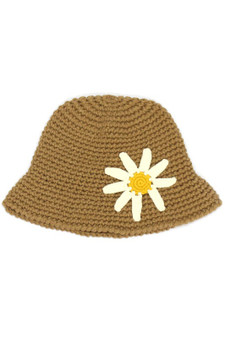 Flower Crochet Bucket Hat
