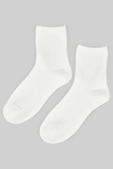 Soft Ribbed Socks