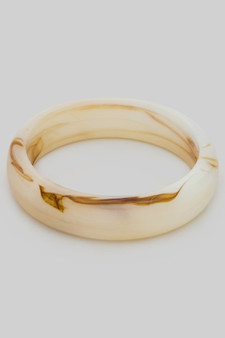Round Marble Acrylic Bangle