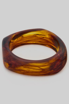 Bold Marble Acrylic Bangle