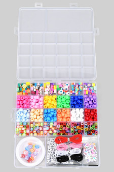 Assorted Beaded Keychain Charm Set