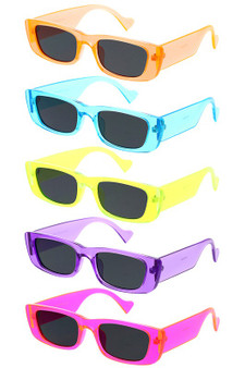 Retro Multi Color Sunglasses - #80053NEO