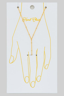 Brass Ball Station Hand Chain