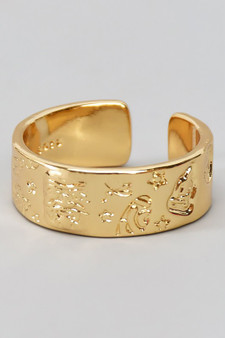 Mystical Pressed Detail Ring