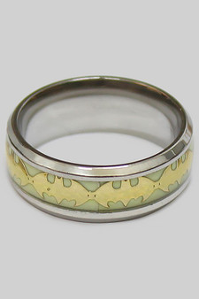 Linked Bat Band Ring