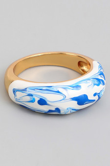 Enamel Watercolor Ring