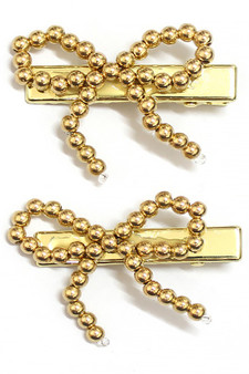 Ccb Bow Hair Clip Set