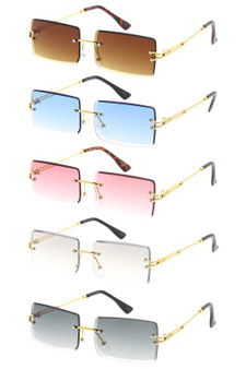 Rectangle Lens Sunglasses