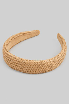 Woven Raffia Headband