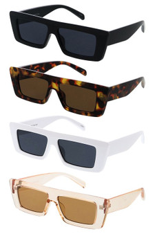Flat Top Rectangular Sunglasses