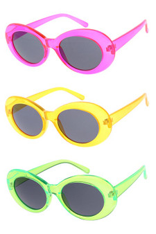 Retro Oval Assorted Sunglasses
