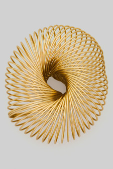 Steel Spring Coil Bracelet