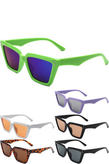 Oversized Square Assorted Sunglasses - #HS1194