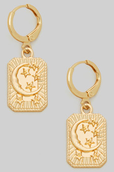 Textured Moon And Star Huggies