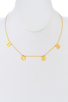 Gold Dipped Boss Choker 