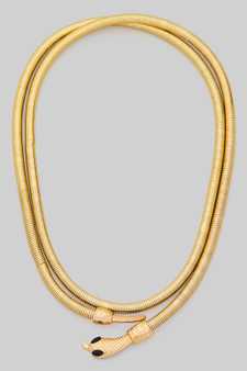 Snake Metal Flexible Necklace/Bracelet