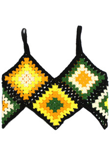 Crochet Diamond Design Top