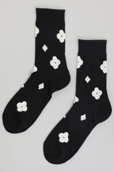 Breathable Clover Flower Socks