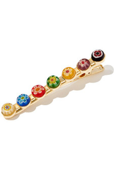 Millefiori Beaded Hair Pin
