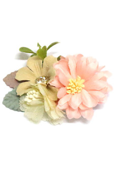 Mesh Flower Hair Pin