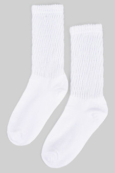 Ribbed Cotton Blend Socks