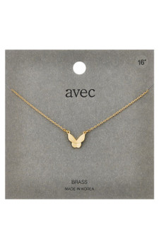  Butterfly Pendant Necklace. 