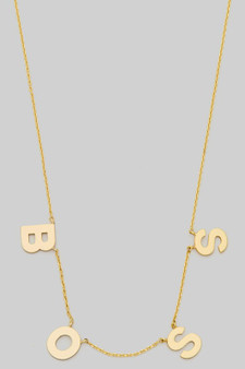 Gold Dipped Boss Choker 