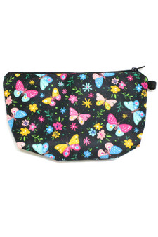 Colorful Butterfly Design Pouch