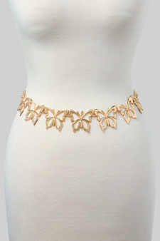 Cut Out Butterfly Link Chain Belt