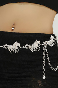 Horse Link Chain Belt