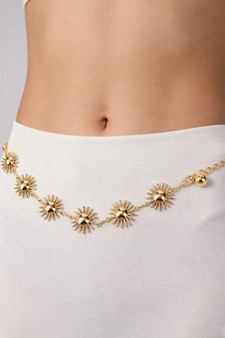 Shining Sun Link Chain Belt