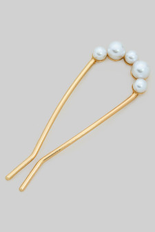Pearl Beaded Hair Pin