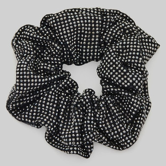 Studded Scrunchie Hair Tie