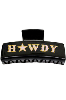 Howdy Claw Hair Clip