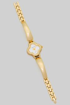Quatrefoil Shape Wrist Watch