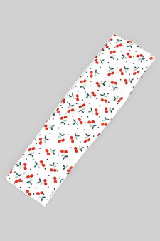Cute Cherry Dot Print Stretch Headband