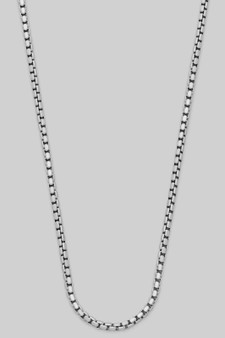 Stainless Steel Box Chain Necklace