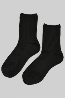 Soft Ribbed Socks